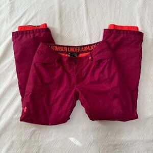 Under Armour Womens M ColdGear Infrared Chutes Snow Ski Pants Storm